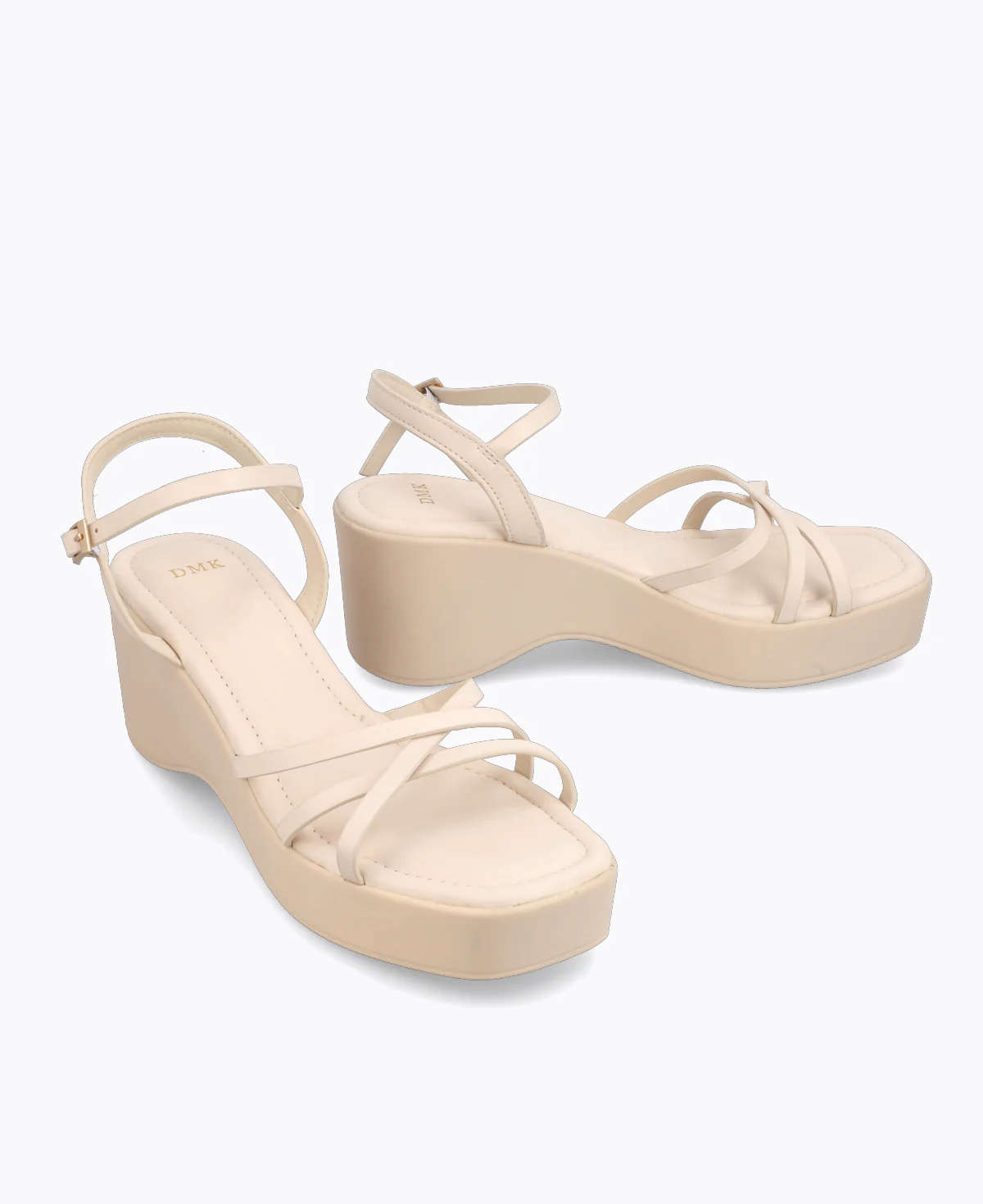 Celestial Platform Heel Sandals - Beige - Image 2