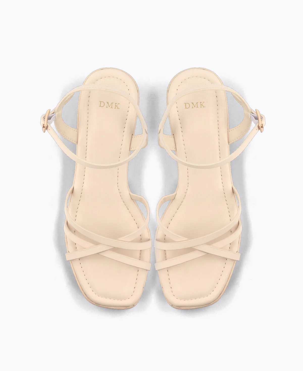 Celestial Platform Heel Sandals - Beige - Image 4