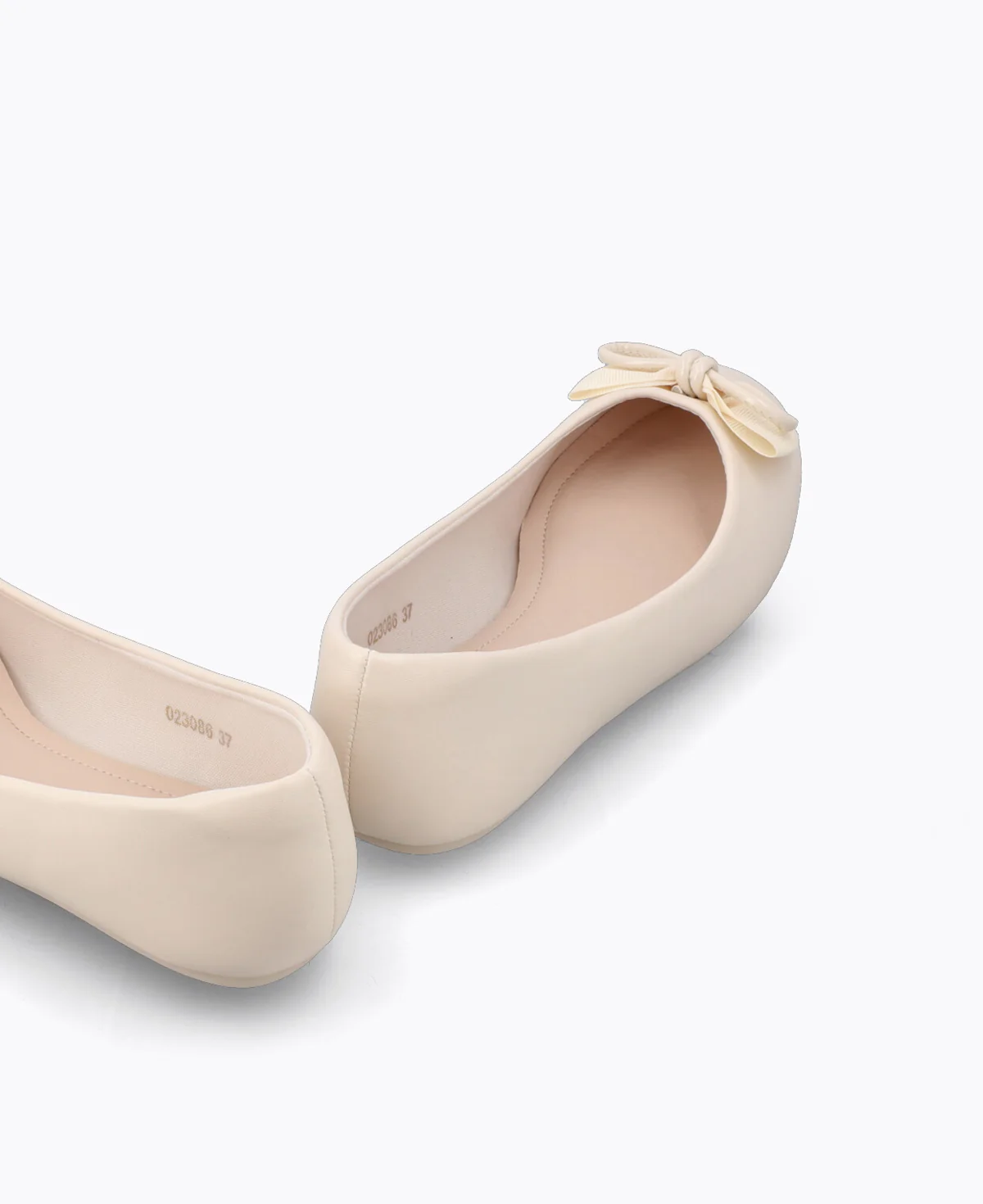 Claudia Ballerina Flats - Beige - Image 3
