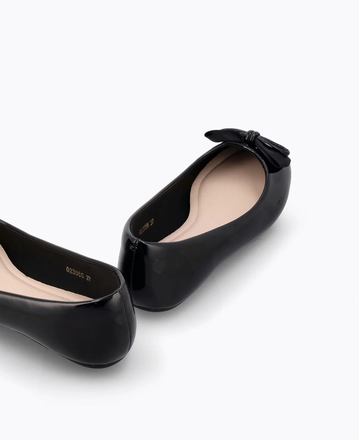 Claudia Ballerina Flats - Black - Image 3