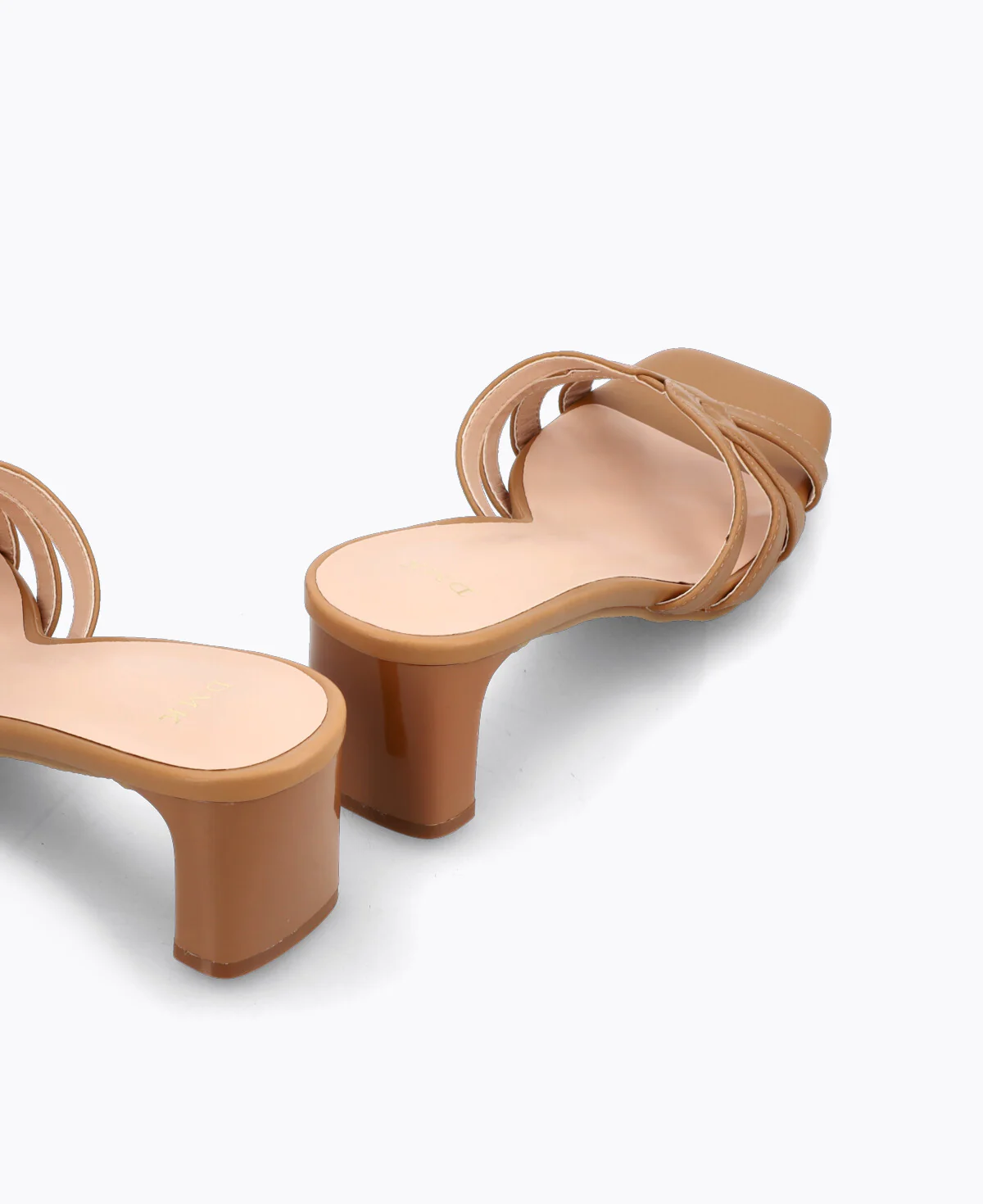 Estella Heel Sandals - Almond - Image 3