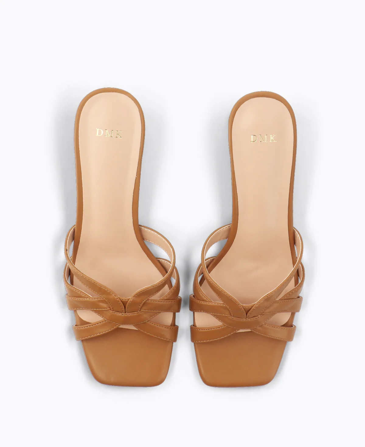 Estella Heel Sandals - Almond - Image 4
