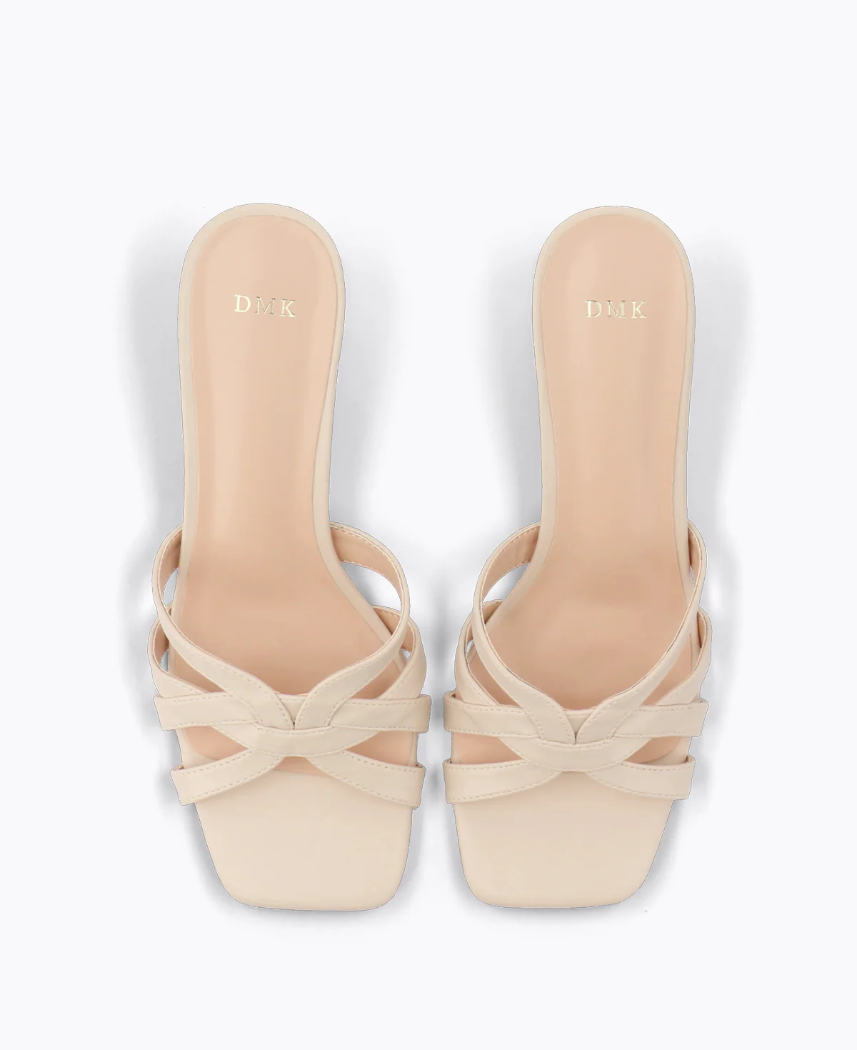 Estella Heel Sandals - Beige - Image 4