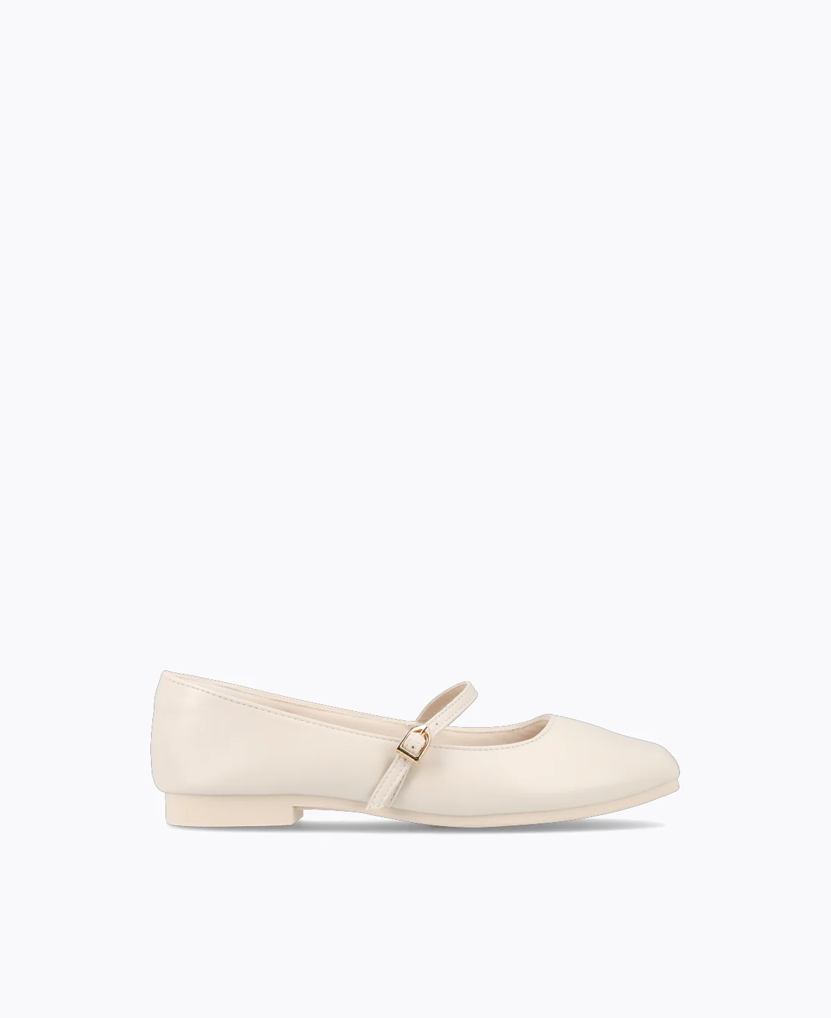 Juliana Mary Jane Flats - Beige
