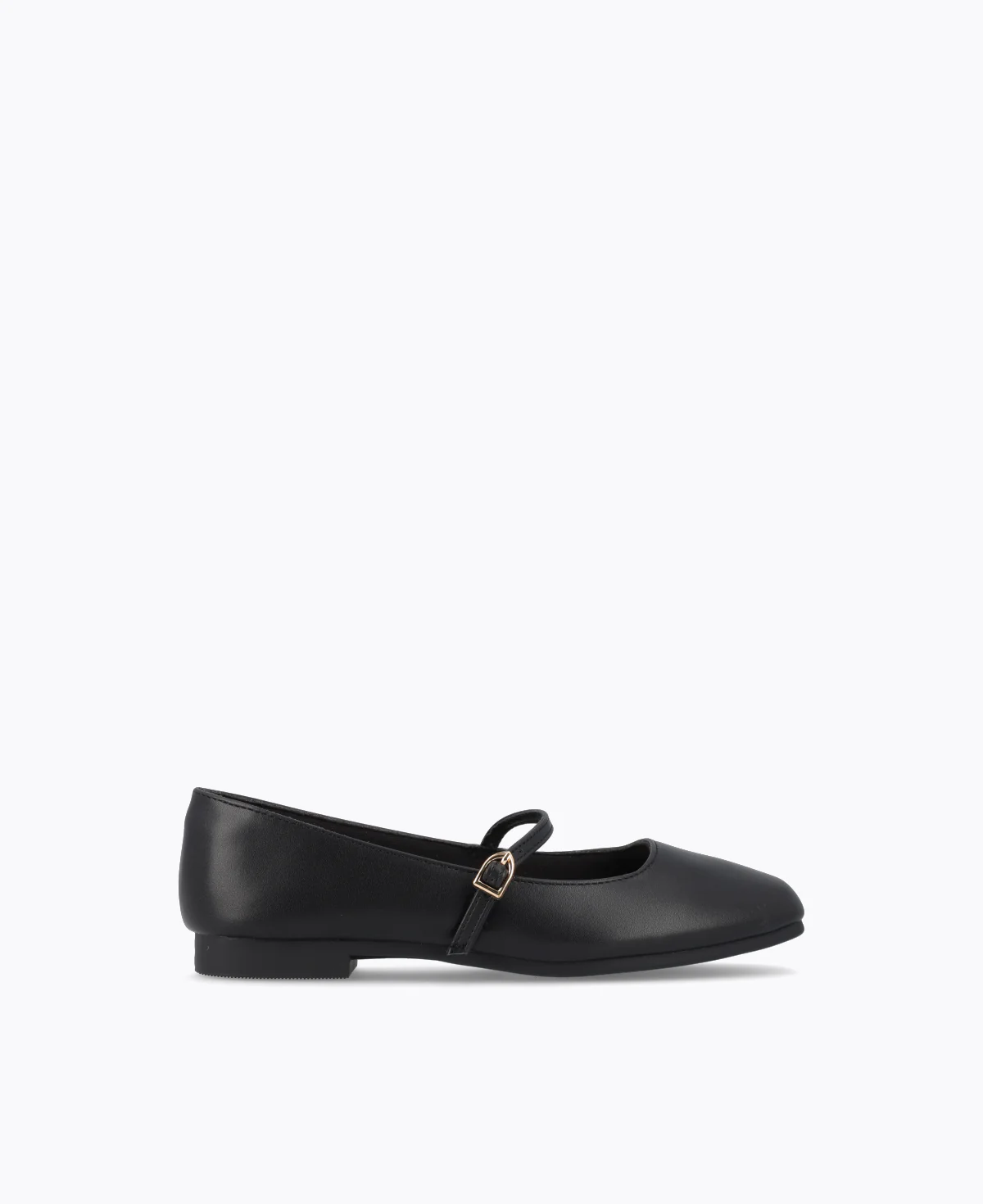 Juliana Mary Jane Flats - Black