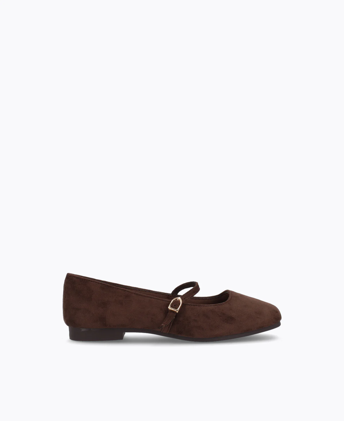 Juliana Mary Jane Flats - Brown