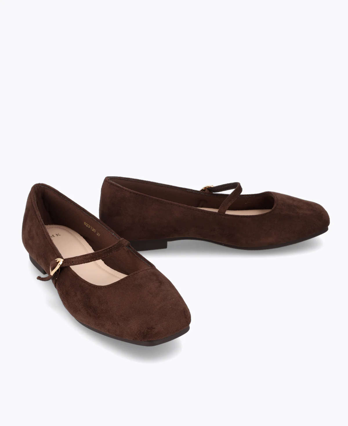 Juliana Mary Jane Flats - Brown - Image 2
