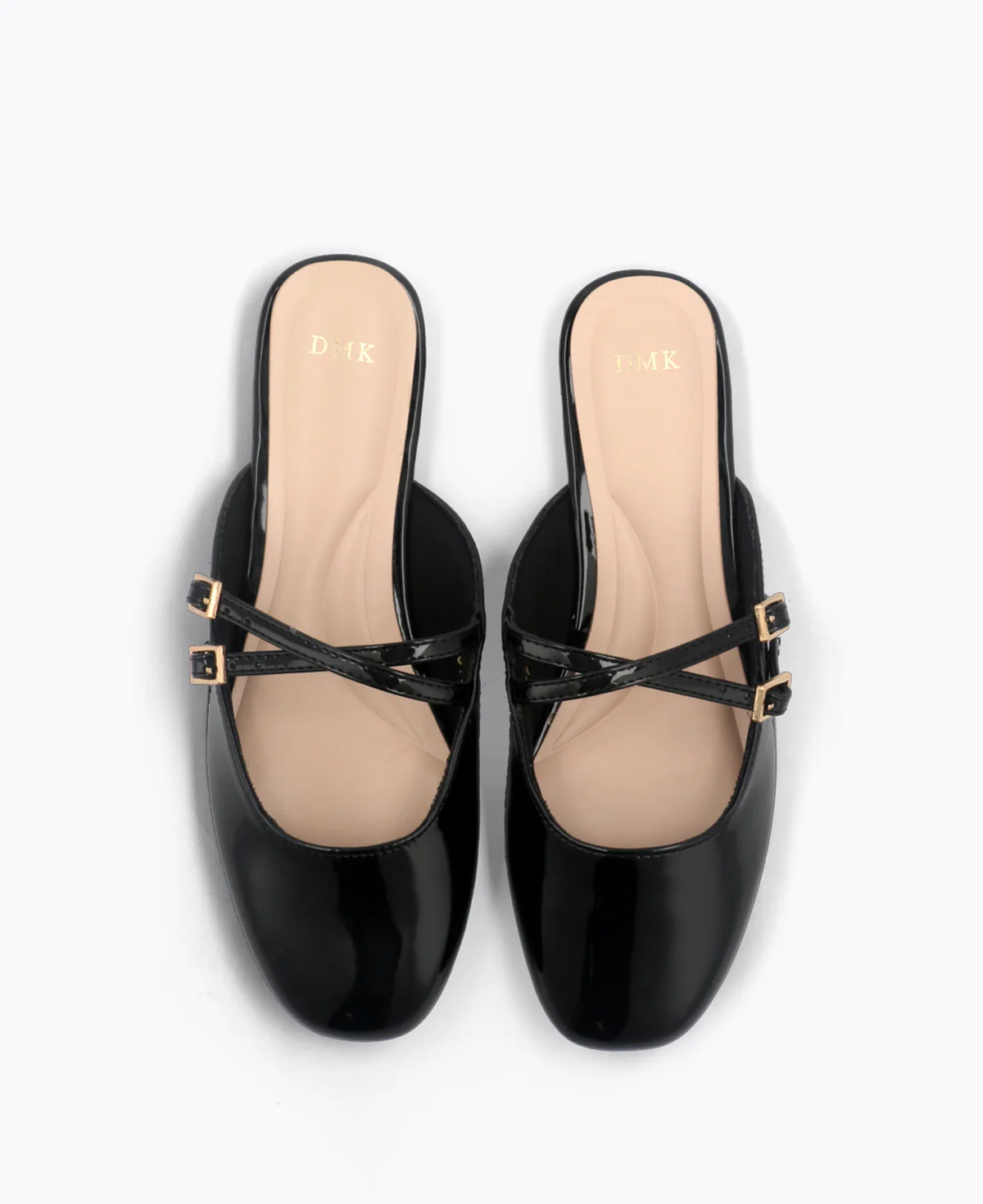 Kacey Mary Jane Flats - Black - Image 4