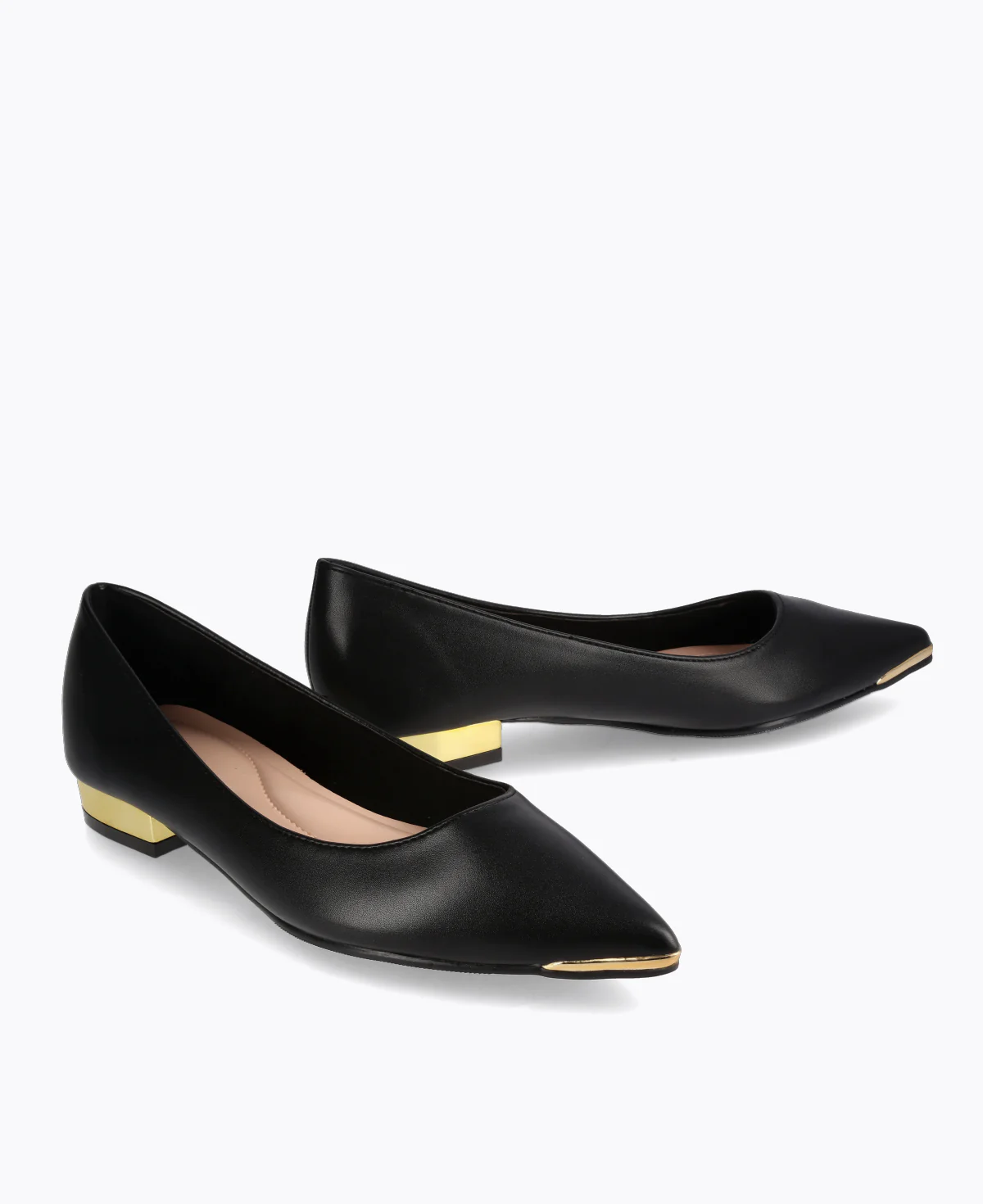 Lancy Flat Pumps - Black - Image 2