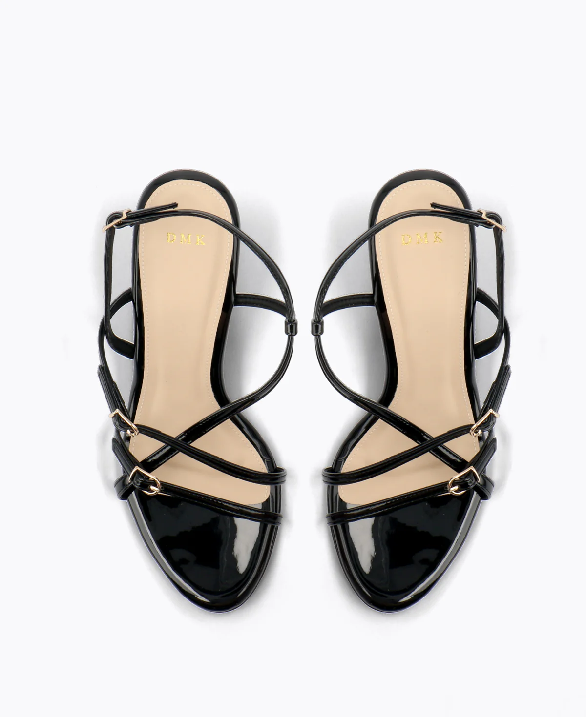Maeve Strappy Heel Sandals - Black - Image 4