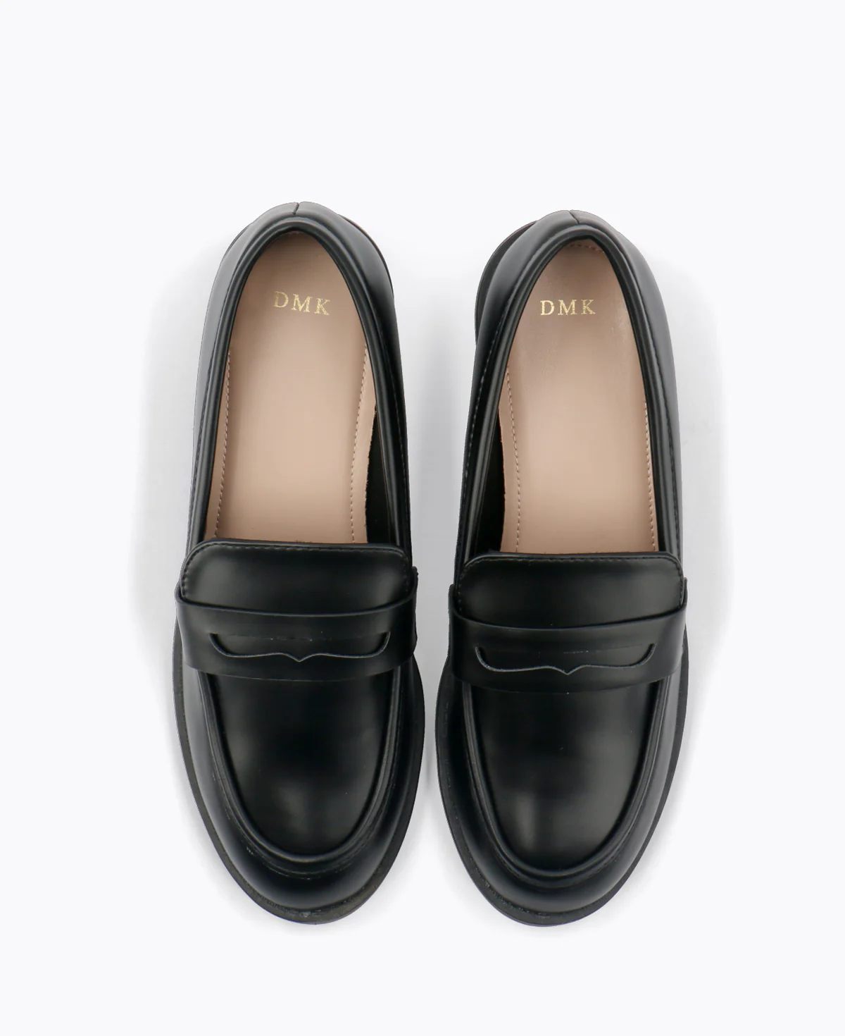 Reese Platform Loafers - Matte Black - Image 4