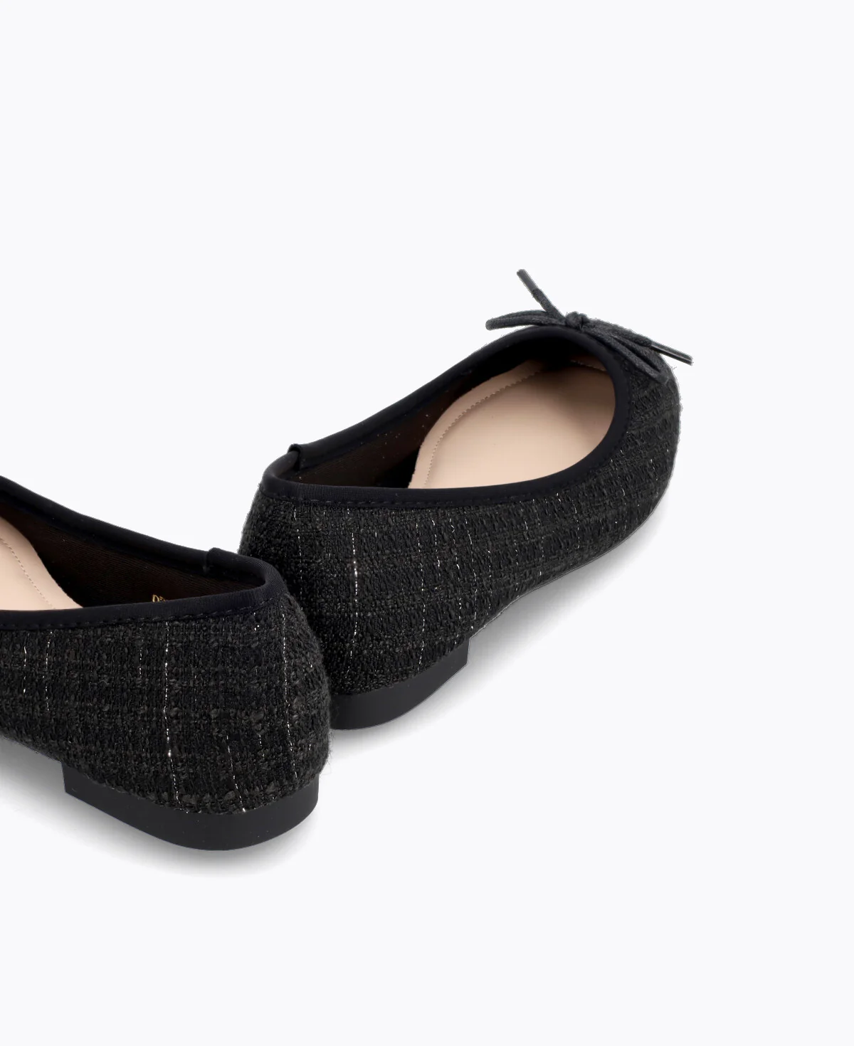 Steffie Ballerina Flats - Black - Image 3
