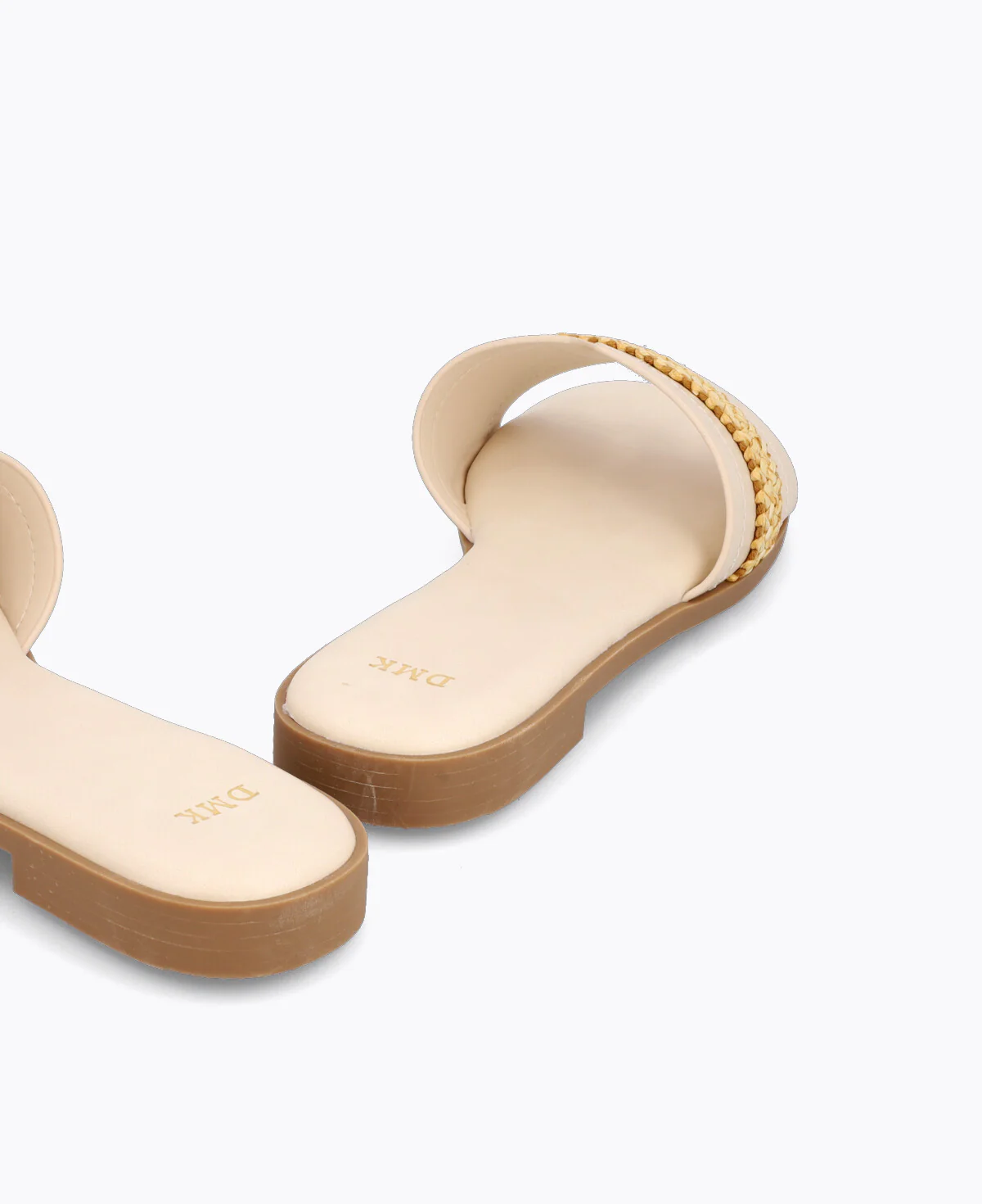 Tessa Flat Sandals - Beige - Image 3