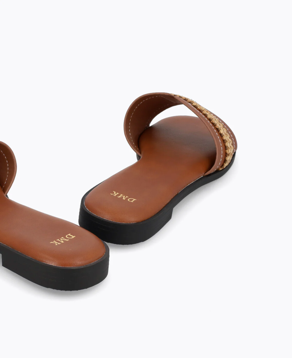 Tessa Flat Sandals - Brown - Image 3