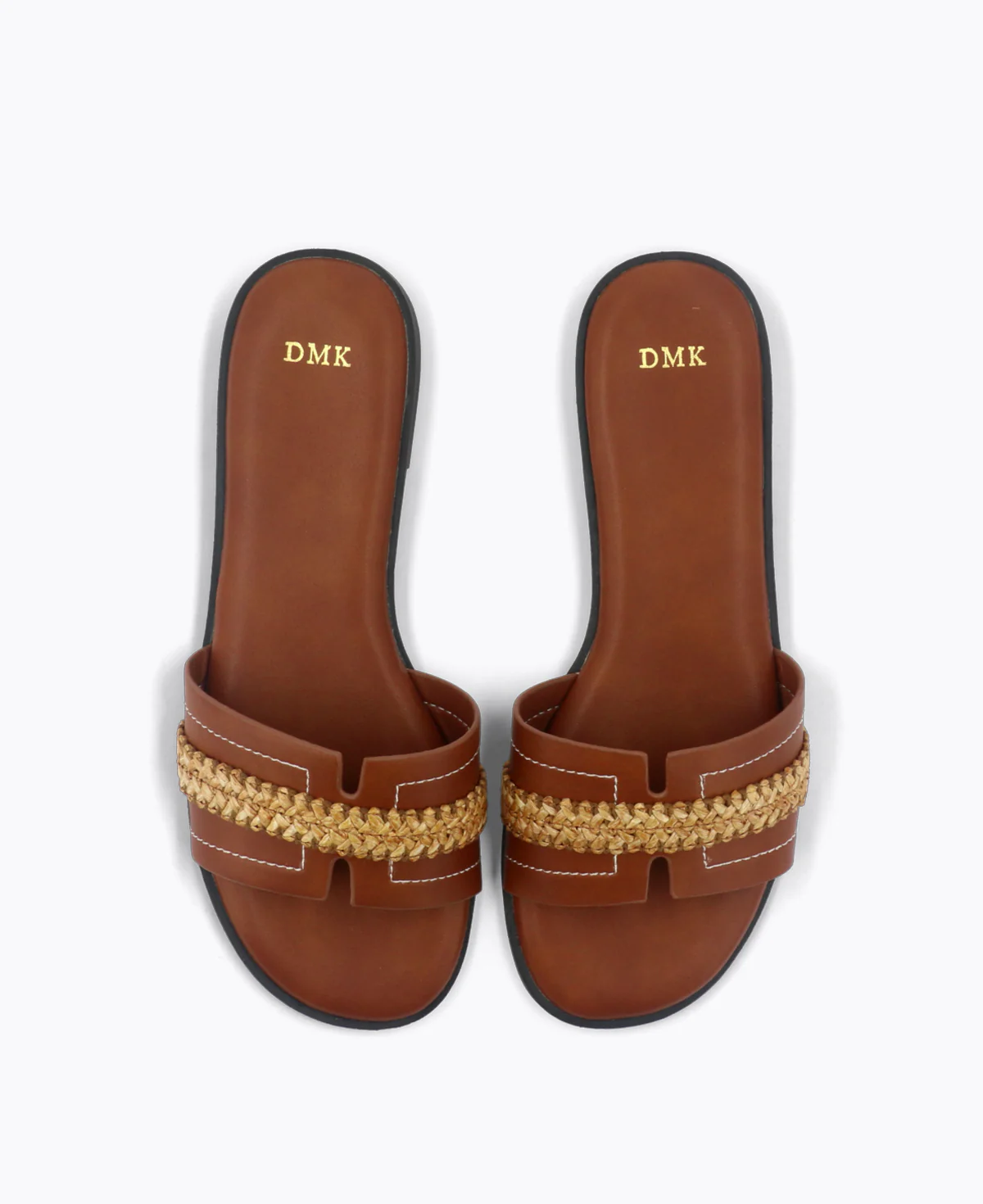 Tessa Flat Sandals - Brown - Image 4