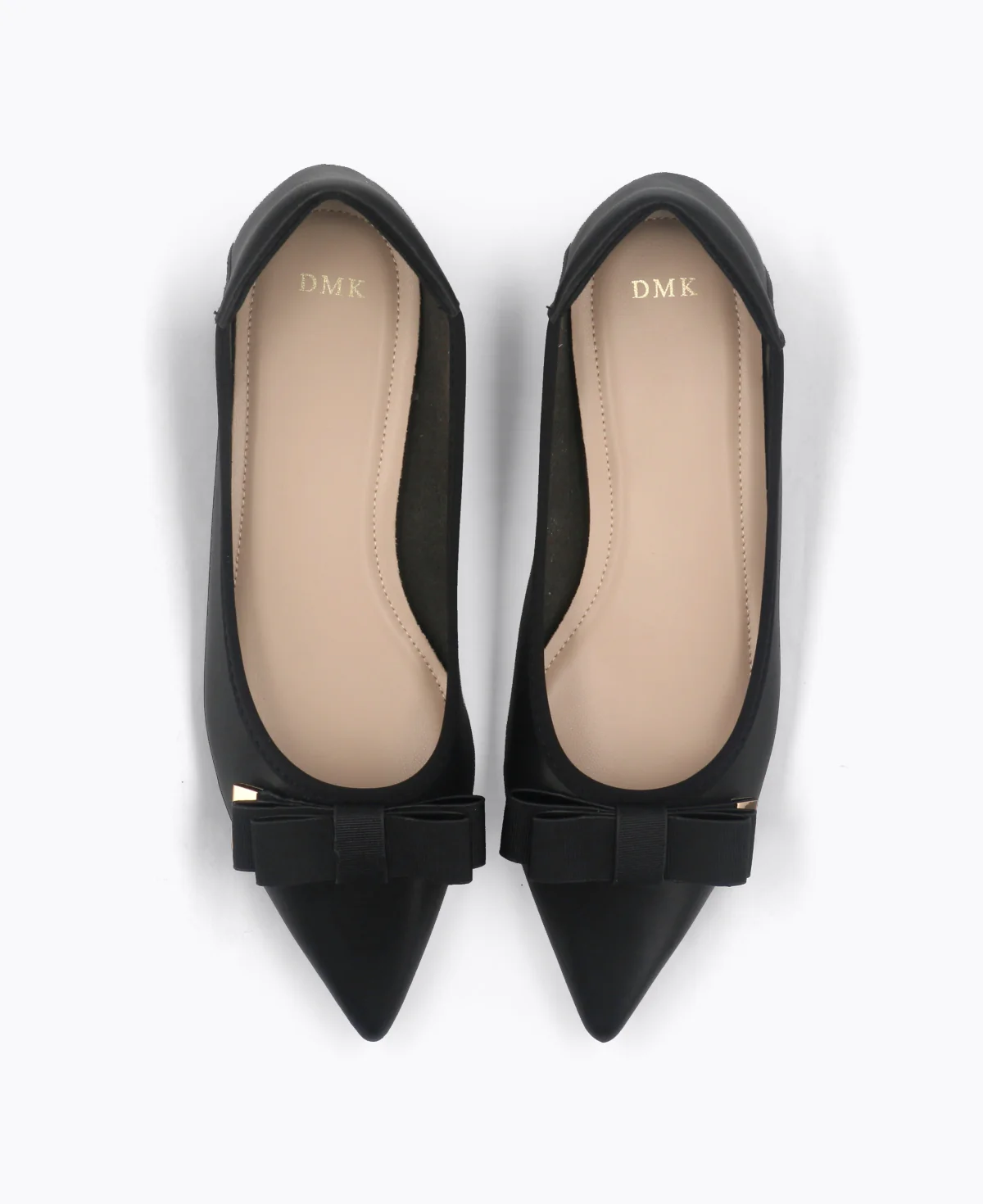 Vonia Ballerina Flats - Black - Image 4